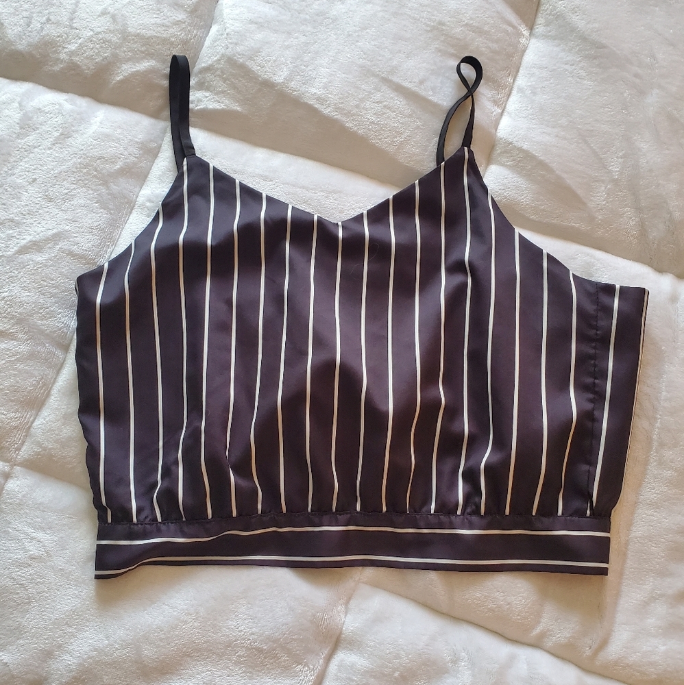 Striped Crop Top